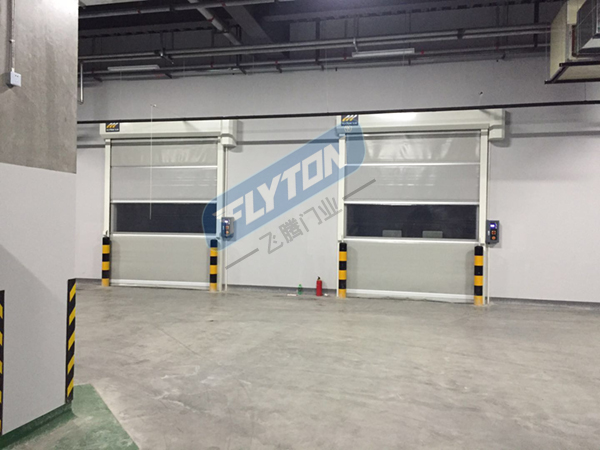 TD-CS車間通道碳鋼快速卷簾門電機