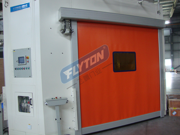 設備防護鋁合金快速卷簾門